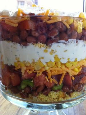 Recipe: Layered Mexican Salad