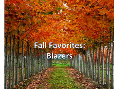 Fall Favorites: Blazers