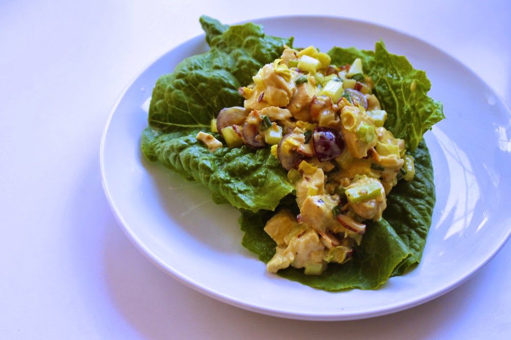 crack of the week :: healthy chicken salad