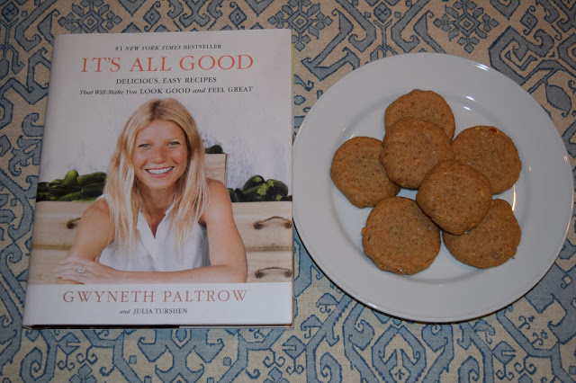 :: Gwyneth’s Almond Butter Sea Salt Cookies ::