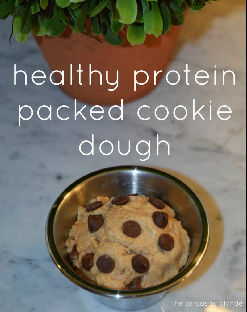 :: Protein Packed Cookie Dough ::