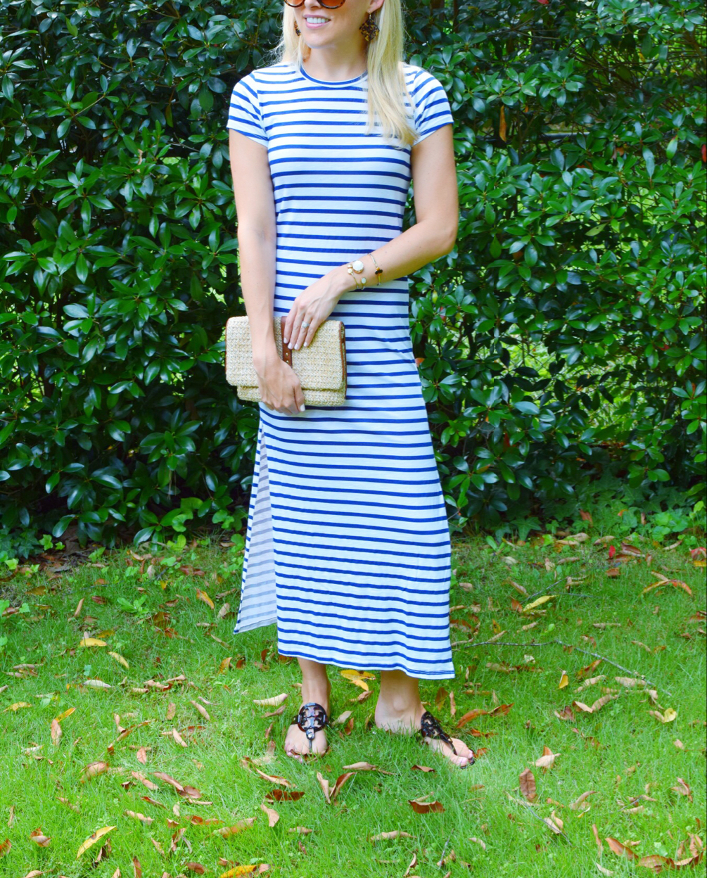 :: Striped Maxi + Friday Links + Vacation Bound ::