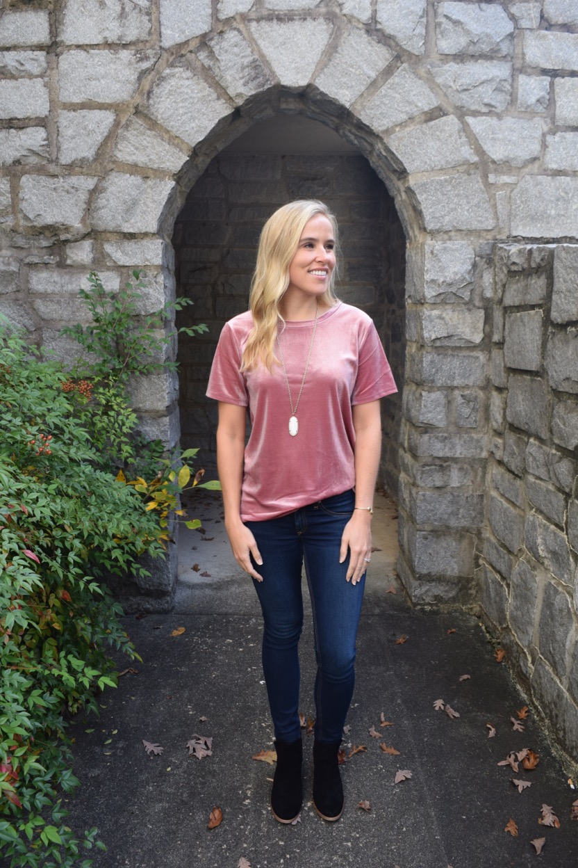 :: Velvet Top + Friday Randoms + Link Love ::