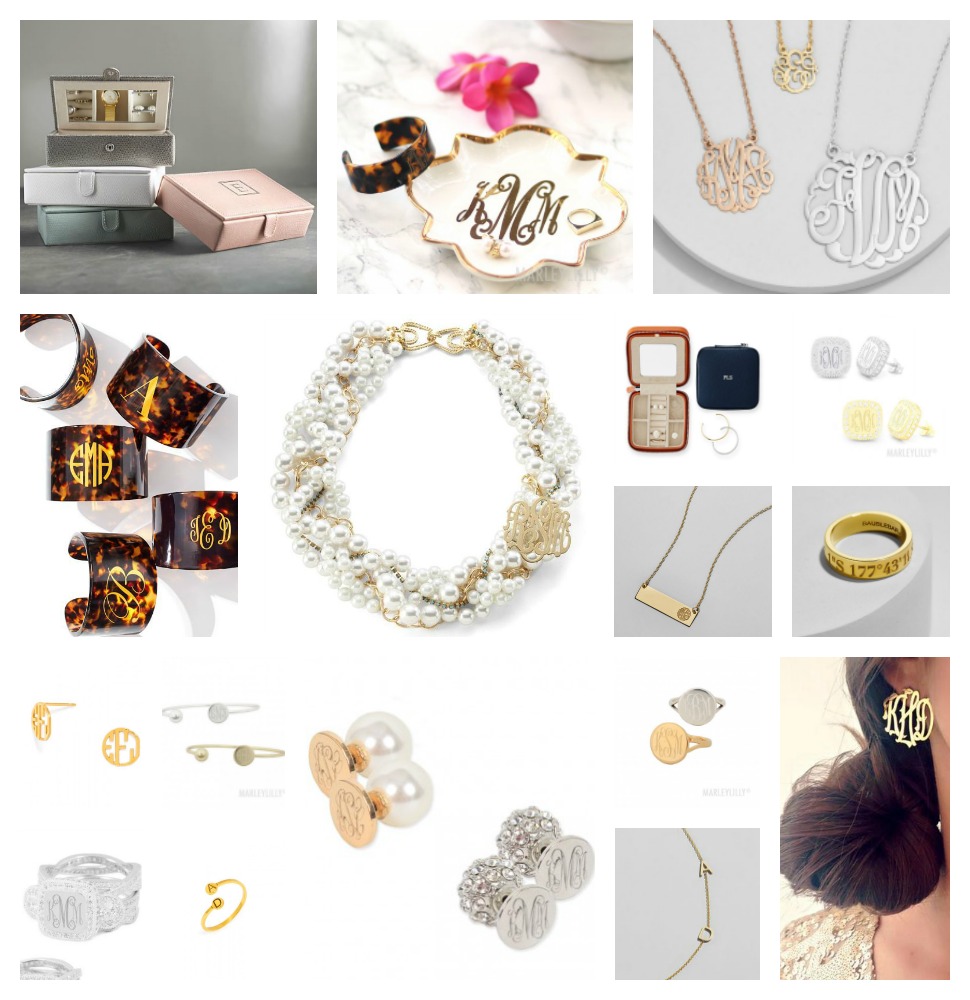 :: Gift Guide : Monogram Jewelry Lover ::