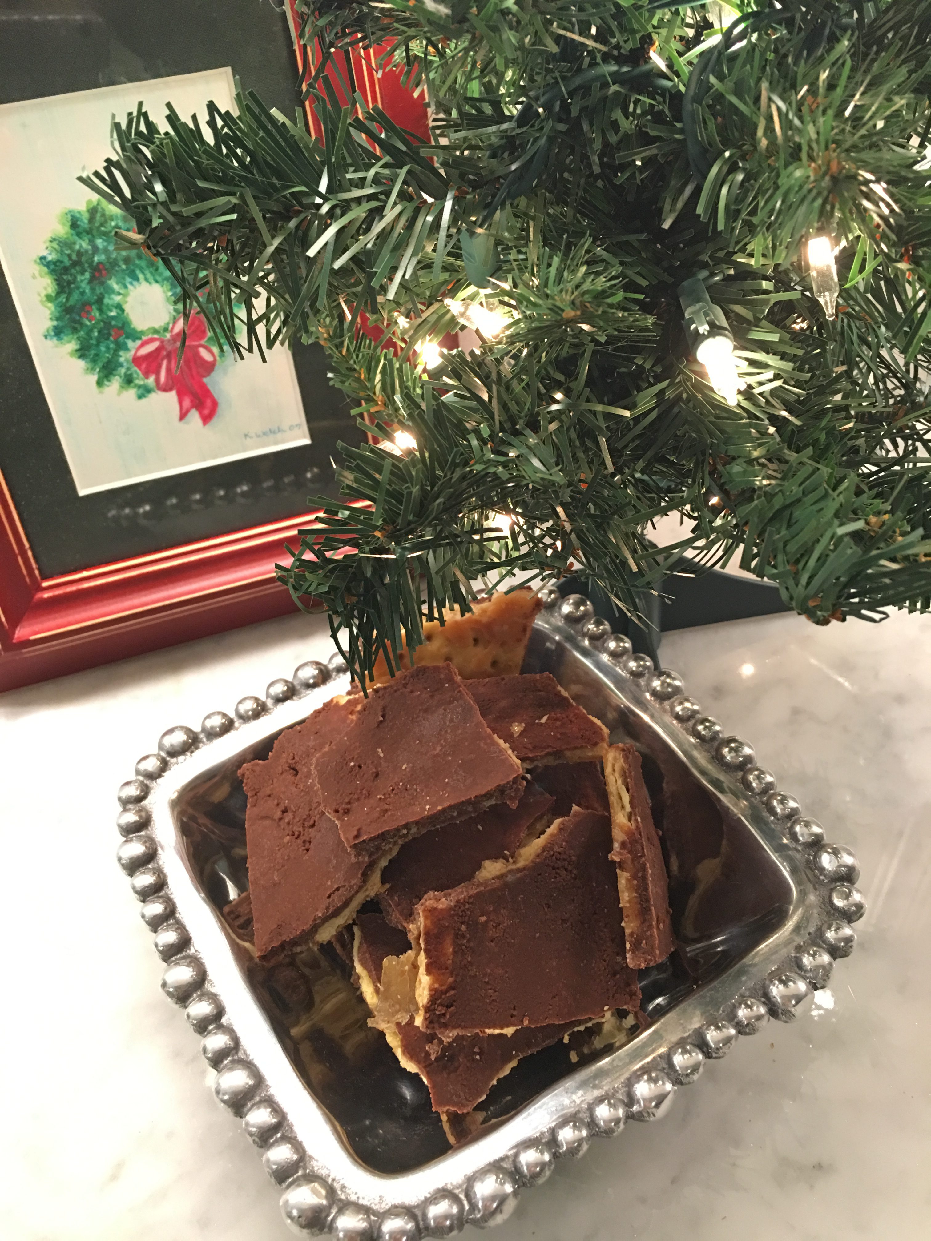 :: Christmas Crack : Saltine Cracker Toffee ::