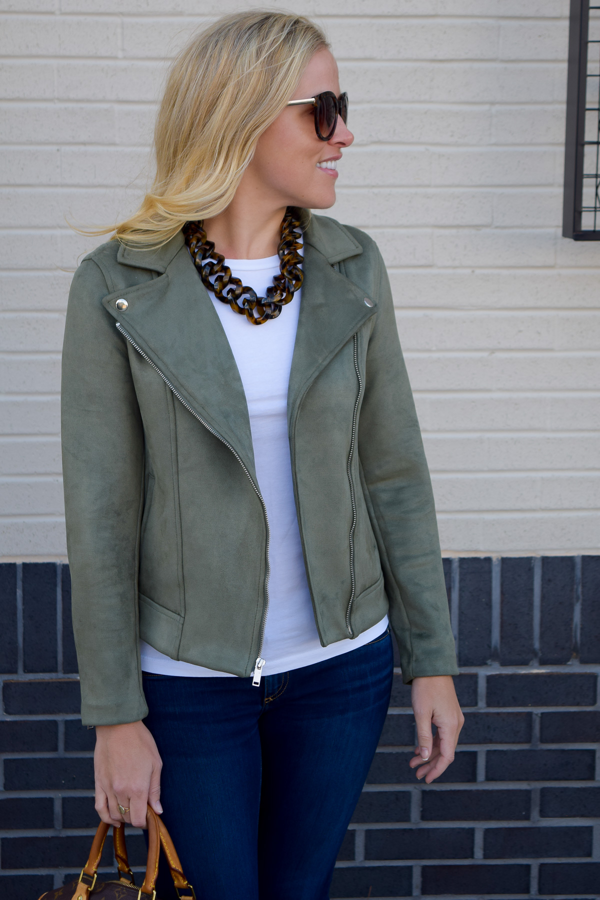 :: Faux Suede Jacket + Weekend Recap ::