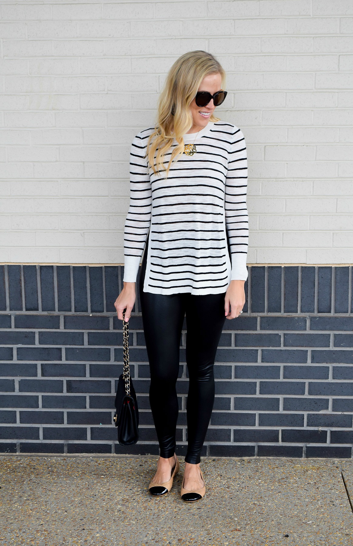 Leather Leggings : Spanx v. Commando :: - The Sarcastic Blonde