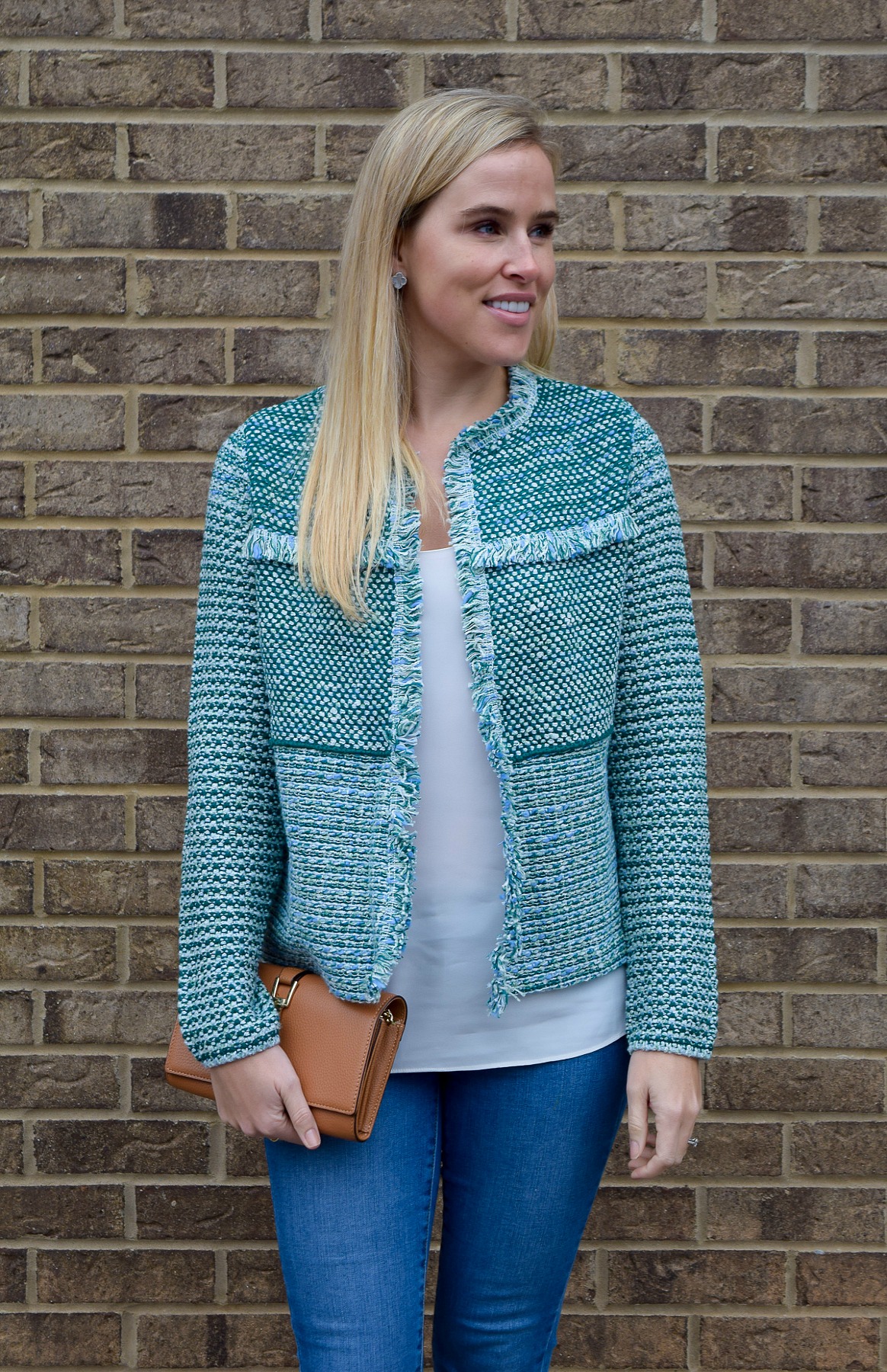 :: Tweed Cardigan + Weekend Recap ::