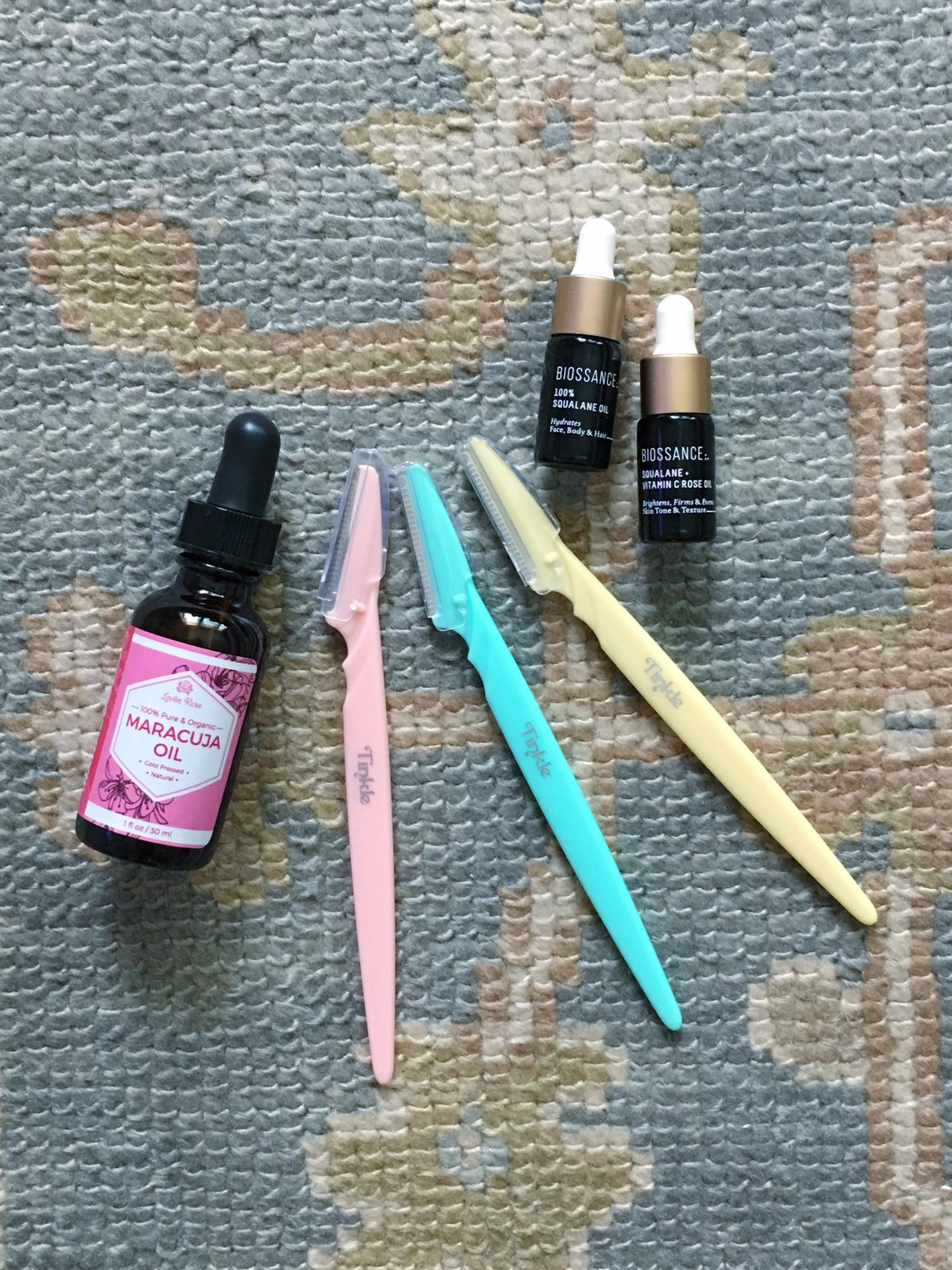 face shaving and face oils