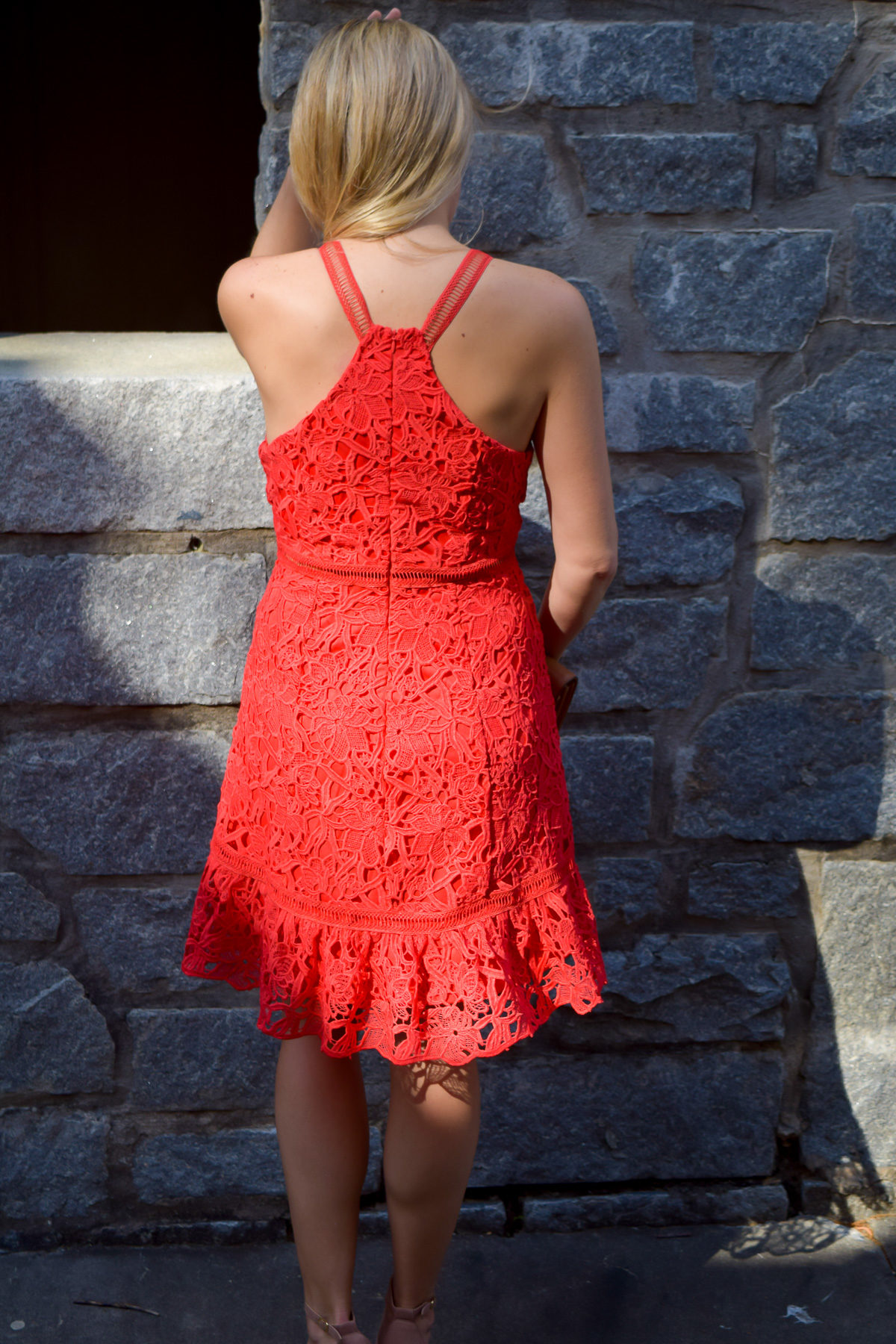 :: Red Lace Dress + Weekend Recap ::