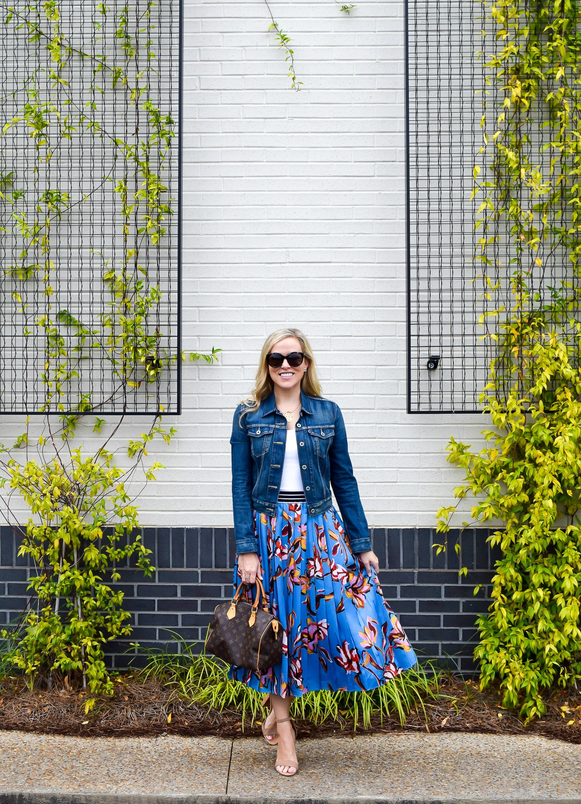 :: Pleated Midi Skirt ::