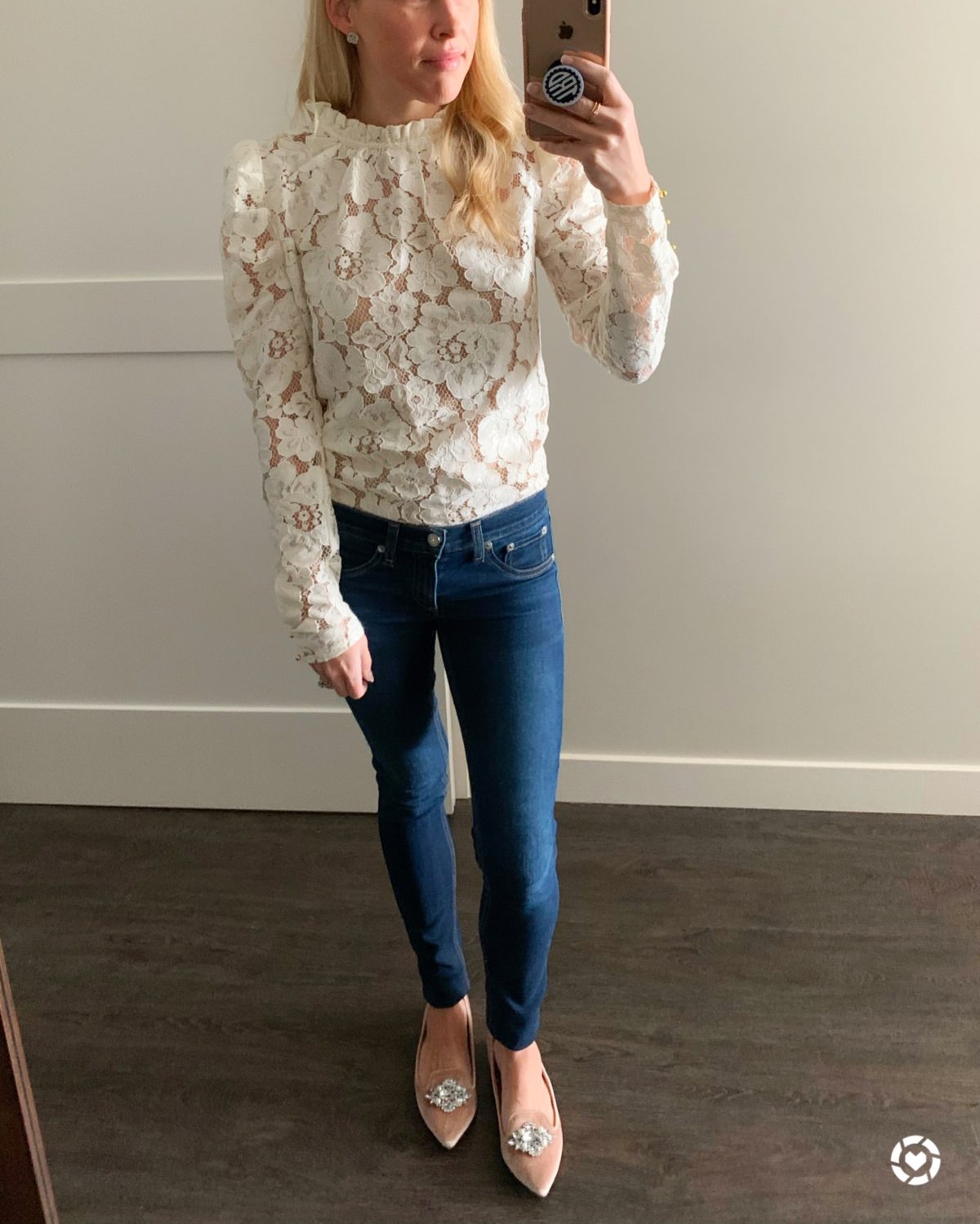 :: date night look: lace top ::