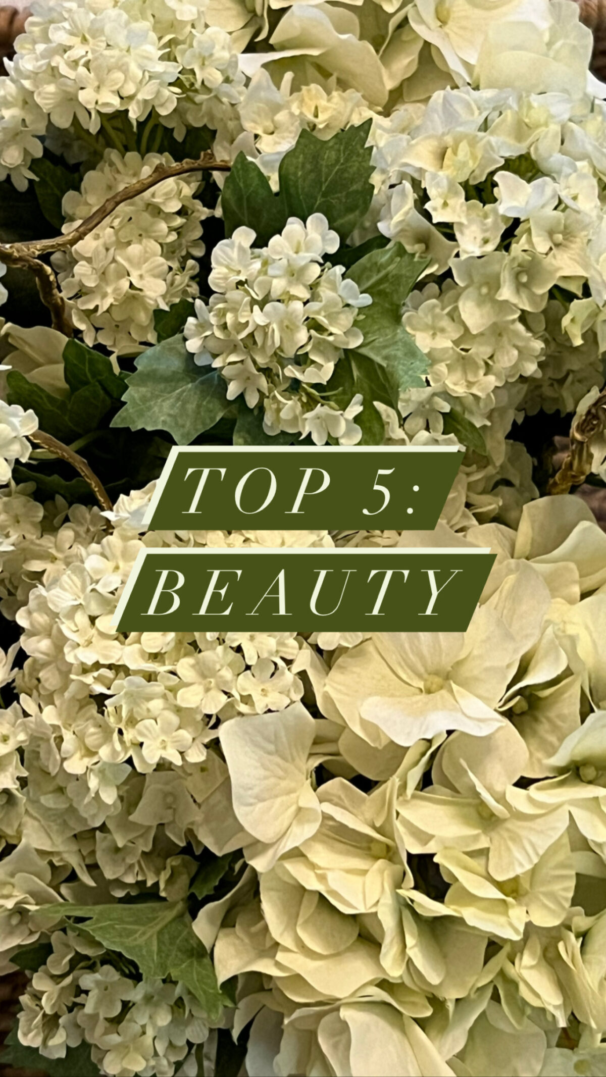 TOP 5 OF 2022 : BEAUTY